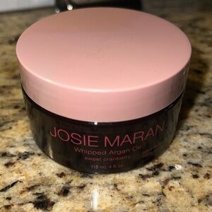 Josie Maran whipped Argan oil, Sweet Cranberry new, never opened 4fl oz